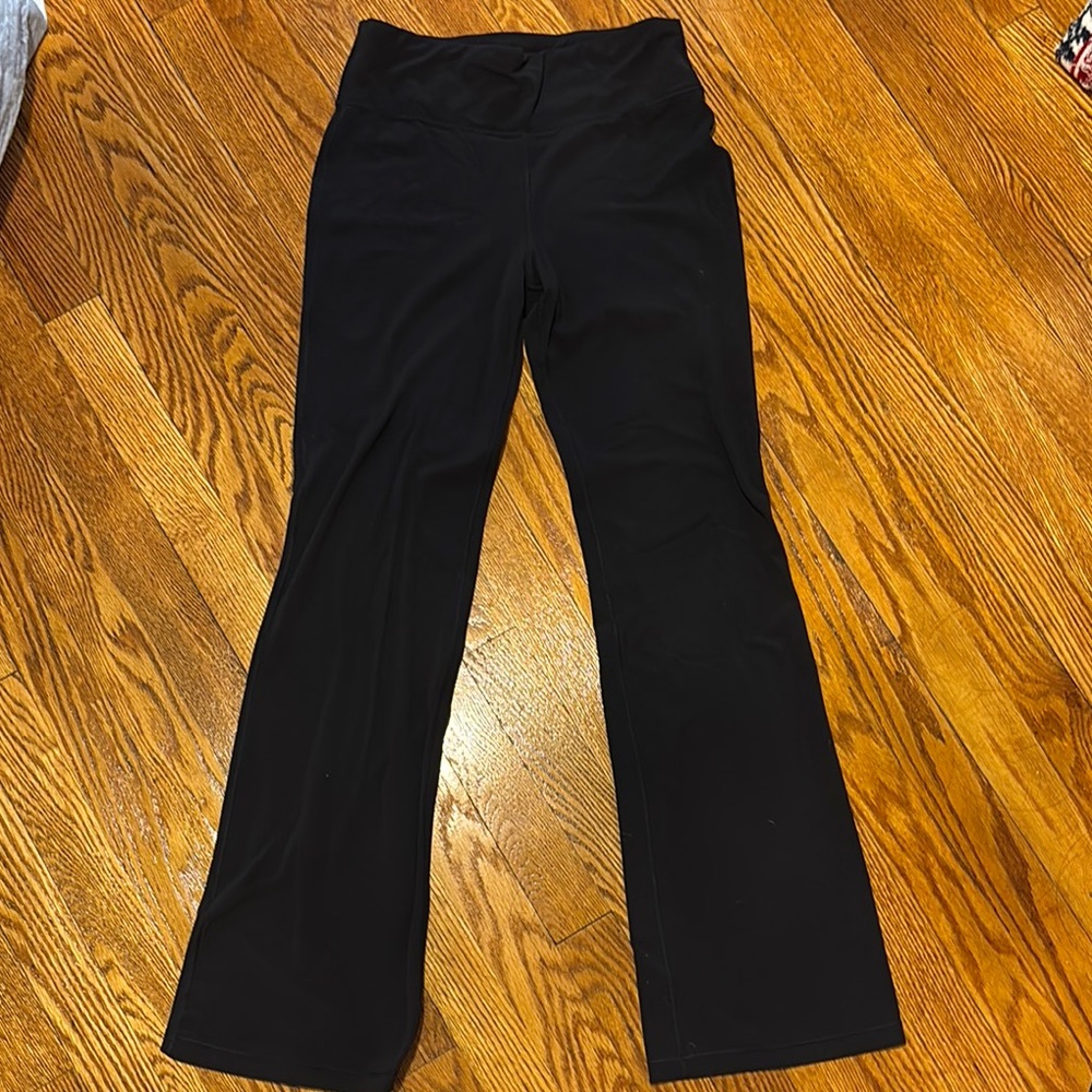 Athleta Black flare leggings